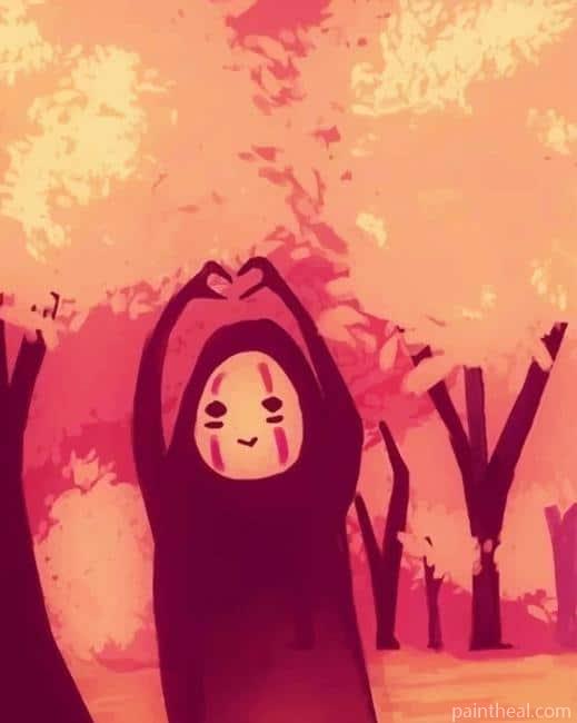 Lovely No Face Painting By Numbers Kits