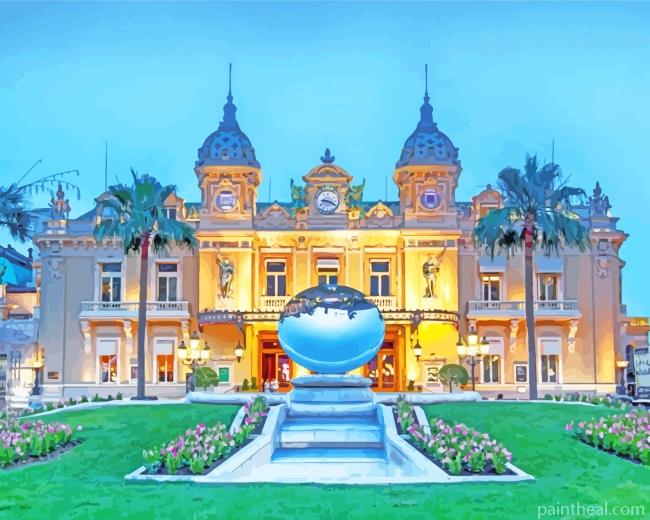 Monte Carlo Monaco Painting By Numbers Kits