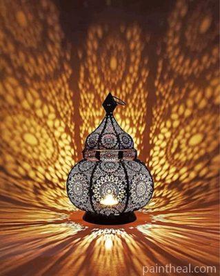 Arabic Lantern Painting By Numbers Kits