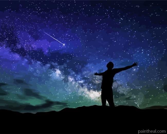 Galaxy Stargazing Painting By Numbers Kits