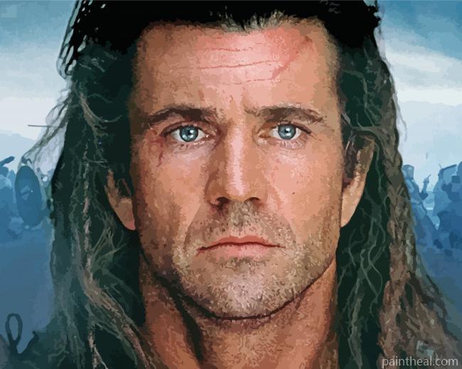 Movie Character William Wallace Painting By Numbers Kits