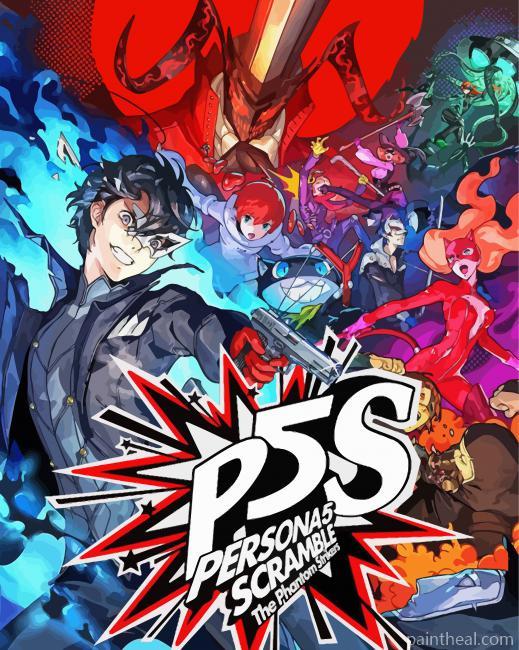 Persona 5 Painting By Numbers Kits