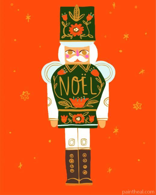 Aesthetic Nutcracker Painting By Numbers Kits