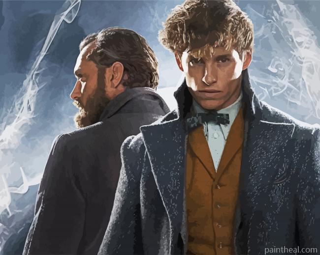 Fantastic Beasts Movie Characters Painting By Numbers Kits