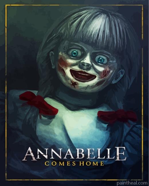 Annabelle Comes Home Painting By Numbers Kits