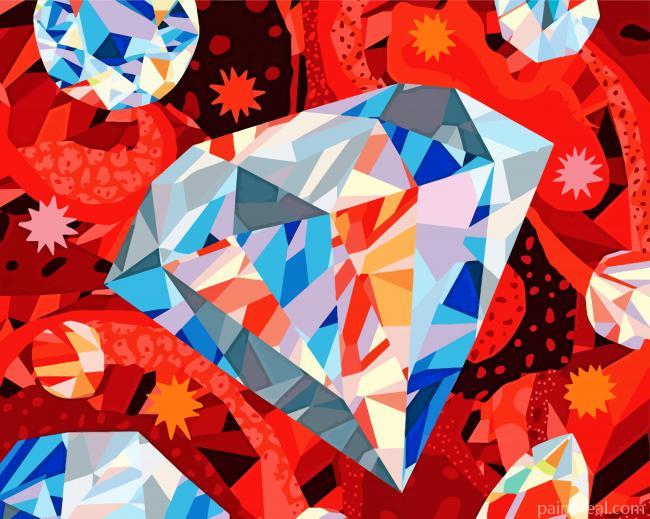 Colorful Diamond Painting By Numbers Kits