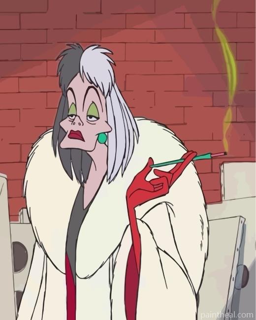 Disney Cruella Painting By Numbers Kits