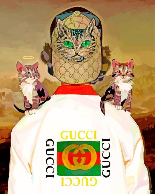 Aesthetic Gucci Painting By Numbers Kits