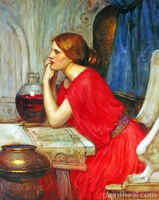 The Sorceress Painting By Numbers Kits