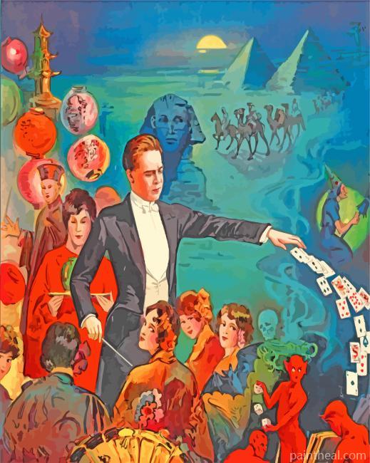 Golden Age Magic Painting By Numbers Kits