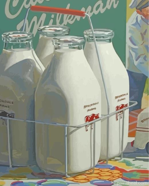 Aesthetic Milk Painting By Numbers Kits