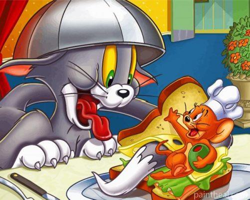 Tom And Jerry Painting By Numbers Kits