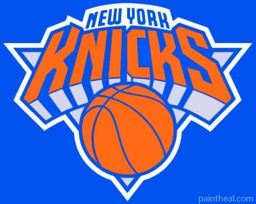 New York Knicks Logo Painting By Numbers Kits