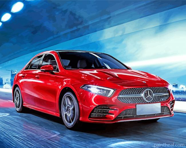 Cool Car Mercedes Painting By Numbers Kits