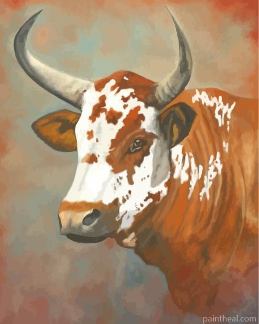 Nguni Cow Painting By Numbers Kits