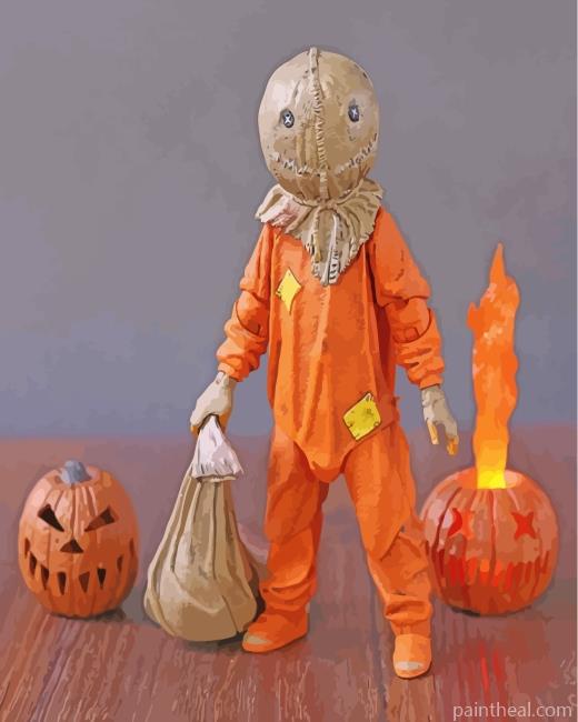 Trick r Treat Movie Painting By Numbers Kits