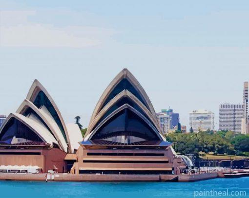 Sydney Opera House Australia Painting By Numbers Kits