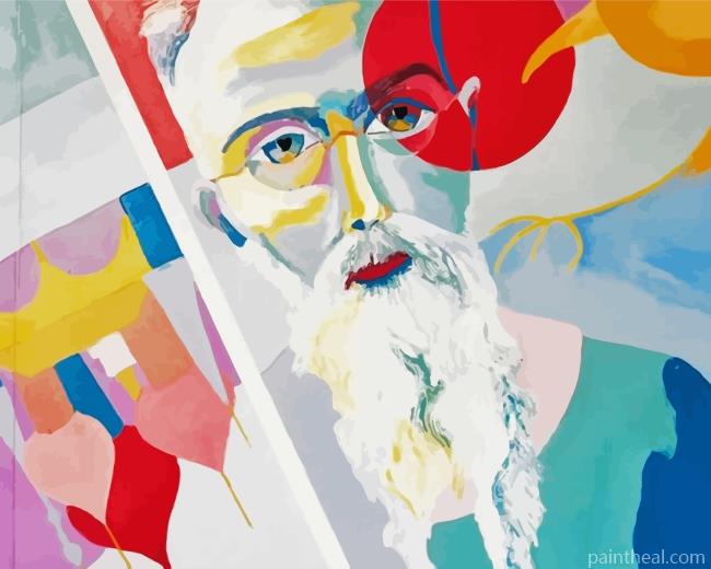 Abstract Rimsky Korsakov Painting By Numbers Kits