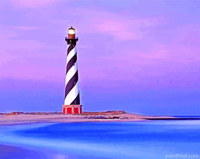 The Cape Hatteras Light Painting By Numbers Kits