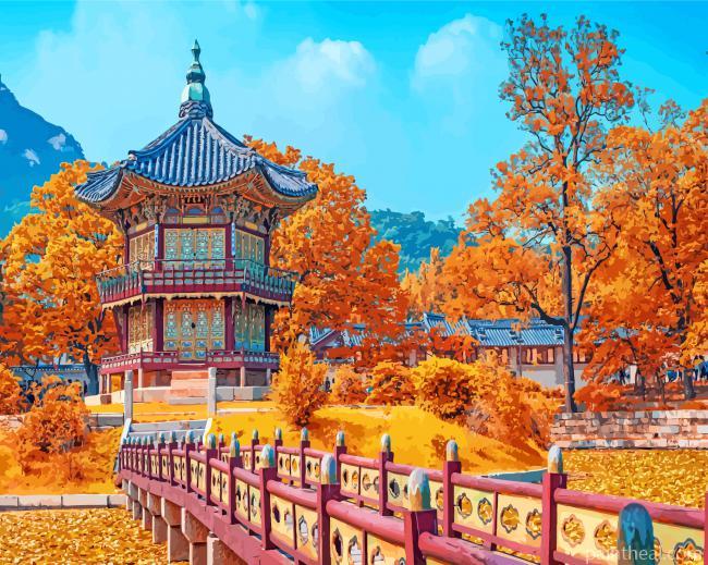 Busan South Korea Painting By Numbers Kits