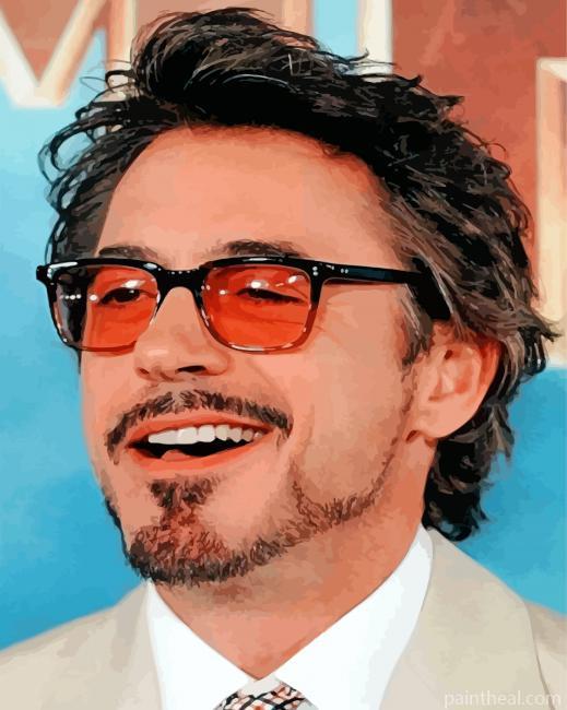 Tony Stark Painting By Numbers Kits