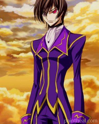 Lelouch Lamperouge Painting By Numbers Kits