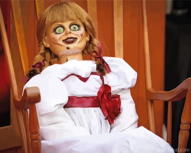 Annabelle Doll Painting By Numbers Kits