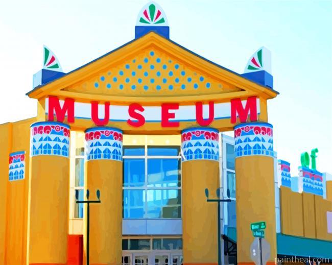 Children's Museum Houston Painting By Numbers Kits