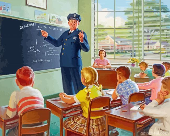 Class Time Painting By Numbers Kits