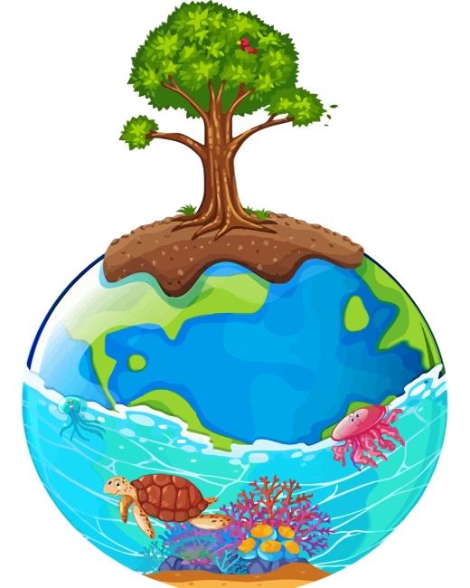 World Illustration Painting By Numbers Kits