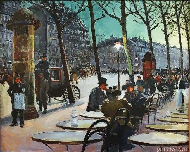 Aesthetic Louis Abel Truchet Art Painting By Numbers Kits