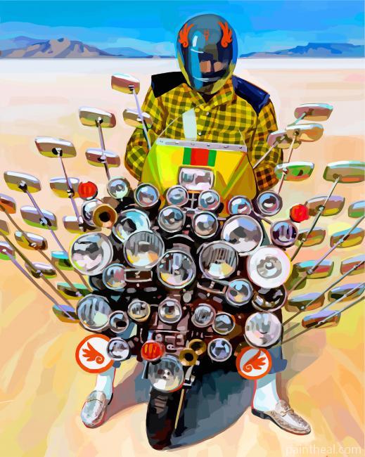 Gucci Motocross Painting By Numbers Kits