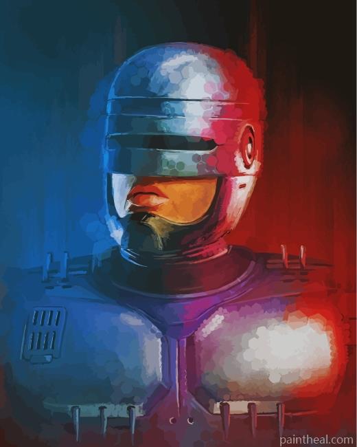 Robocop Painting By Numbers Kits