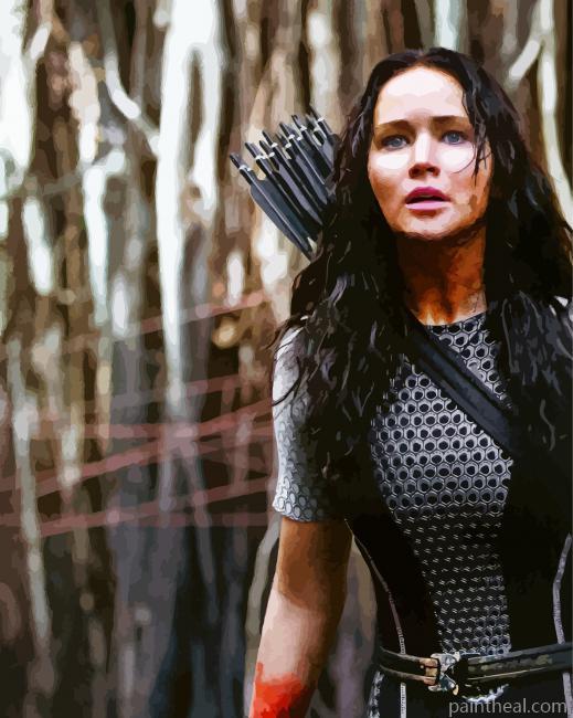 The Hunger Games Movie Painting By Numbers Kits
