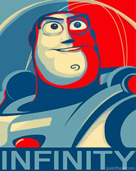Buzz Lightyear Painting By Numbers Kits