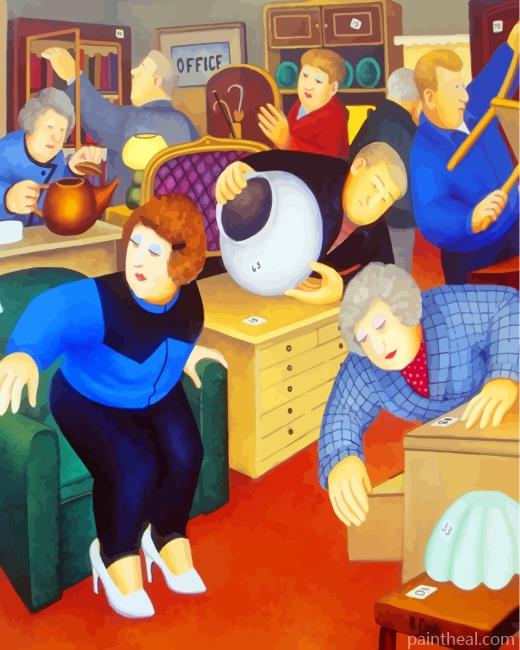 Fat People Painting By Numbers Kits