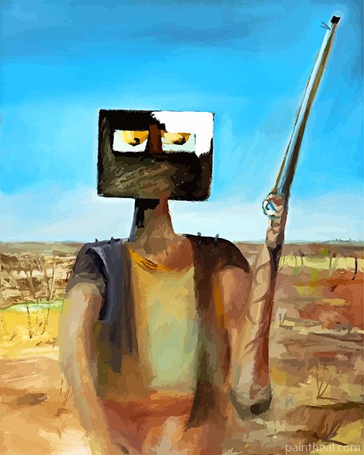Sidney Nolan Ned Kelly Outlaw Painting By Numbers Kits