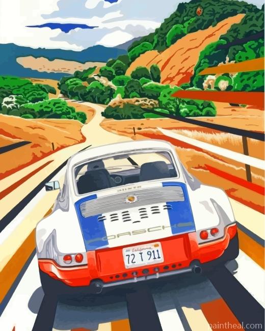 Porsche 911 Painting By Numbers Kits