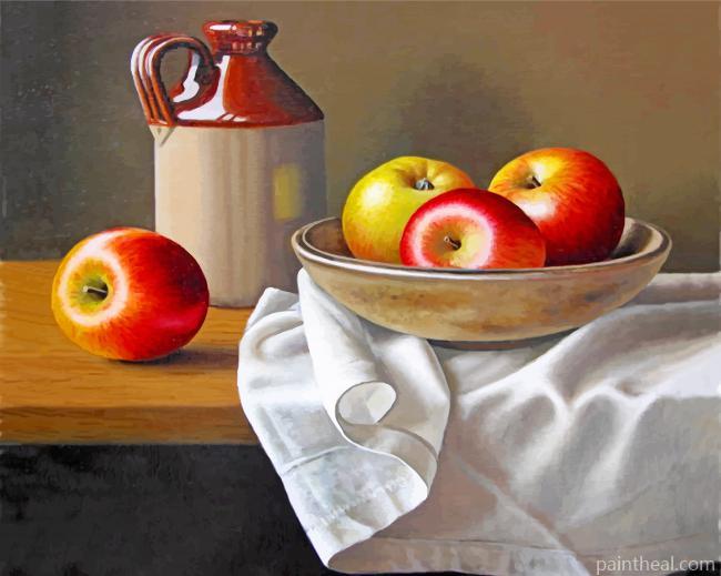 Apples Still Life Painting By Numbers Kits