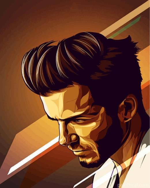 David Beckham Painting By Numbers Kits