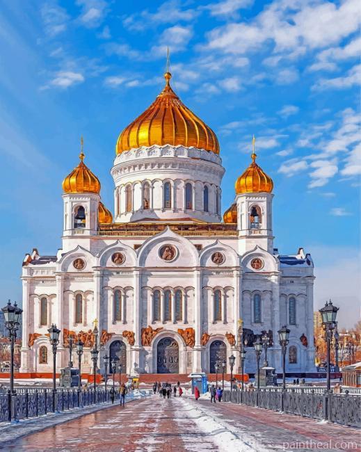 Cathedral Of Christ The Saviour Painting By Numbers Kits