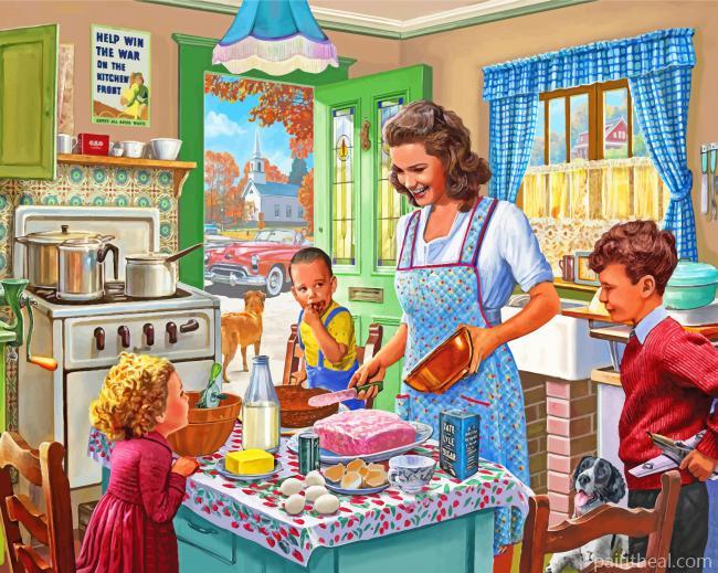 Breakfast Time Painting By Numbers Kits