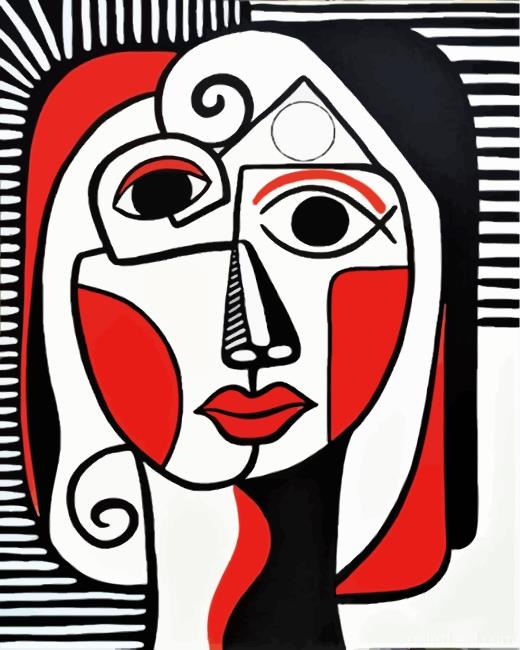 Cubism Art Painting By Numbers Kits