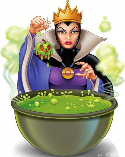 Disney Villains Evil Queen Painting By Numbers Kits