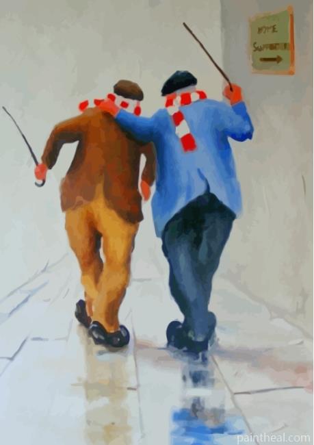 Old Best Friends Painting By Numbers Kits