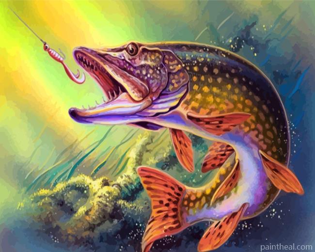 Fish Underwater Painting By Numbers Kits