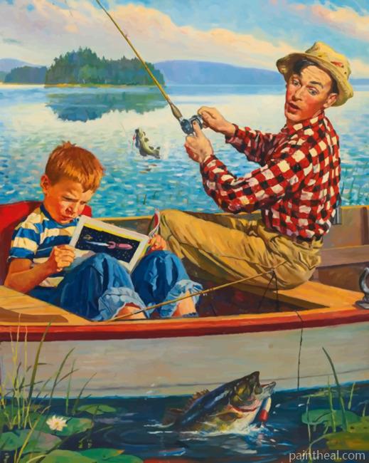 Fisherman And His Song Painting By Numbers Kits