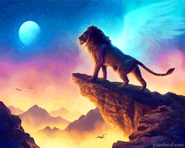 Lion King Painting By Numbers Kits