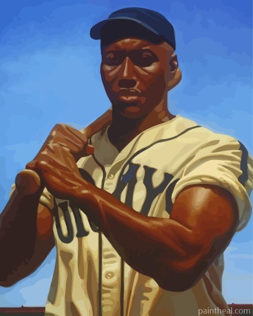 Josh Gibson Player Painting By Numbers Kits