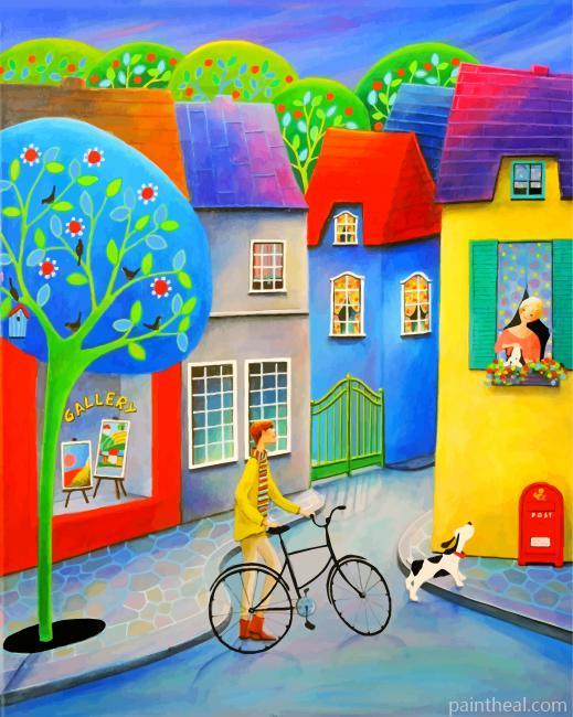 Night Couple Painting By Numbers Kits